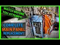 How To Replace a Main Panel or Sub Panel - Upgrading an Existing Electrical Service