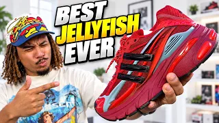 The BEST Jellyfish EVER? Pharrell x adidas Adistar Jellyfish Red First Look
