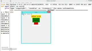 077 Learn python and ruby programming - checkbutton on menu list