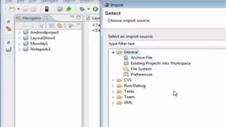 Importing Android Projects into Eclipse
