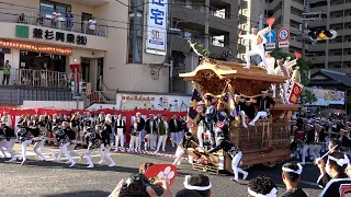 令和5年 岸和田だんじり祭 曳き出し カンカン場 Kishiwada Danjiri Matsuri2023 09 16 