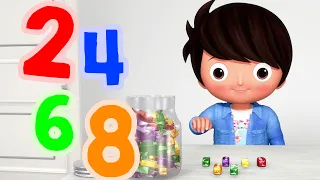 Counting By Two! 2 Number Song 🔢🎶 | Little Baby Bum