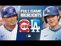 DODGERS vs CUBS Full Game Highlights August 3 2026 MLB Season