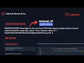 SQLSTATE 42S02 Base table or view not found 1146 Table laravel - project sessions doesn t exist