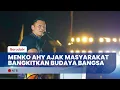 AHY Lepas Parade Sepeda Tua di FORNAS VIII NTB, Ajak Masyarakat Hidup Sehat dan Lestarikan Budaya