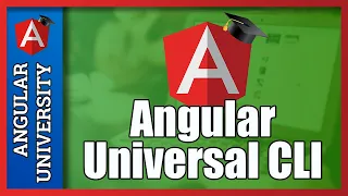 Setting Up Angular Universal with a single Angular CLI Command