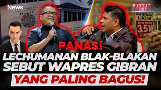 DEBAT MEMANAS! Denny Bahas Gibran Mundur, Lechumanan Meledak: Cuma Gibran yang Paling Bagus!