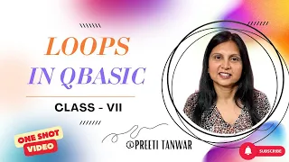 Loops in Qbasic With Programs Class 7