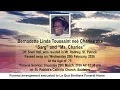 MTV OBITUARIES FOR FRIDAY 20TH MARCH 2026