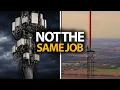 Cell Tower vs Broadcast Tower Climbers The Truth Nobody Sees