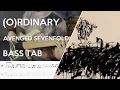 Avenged Sevenfold - (O)rdinary// Bass Cover // Play Along Tabs and Notation