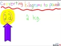 Converting Kilograms to Pounds