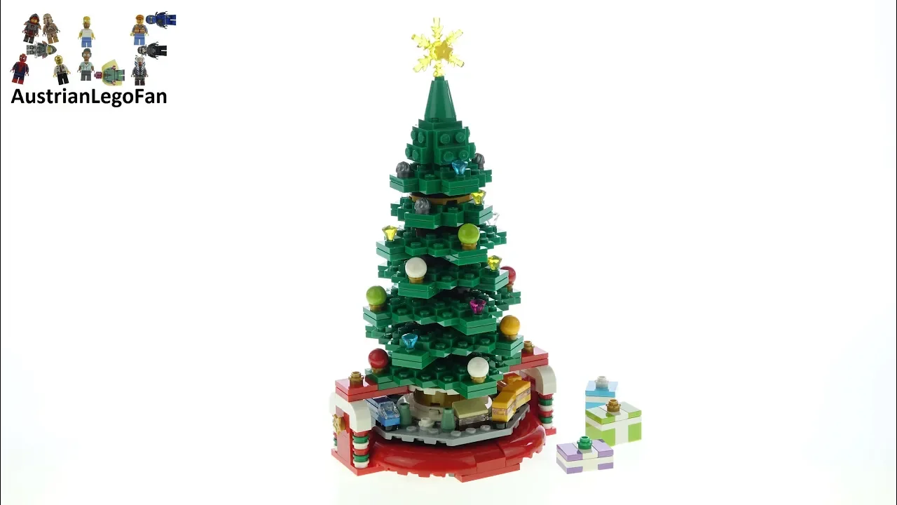 Learn how to build a festive Lego Christmas tree complete with Christmas lights, baubles and a star!. 