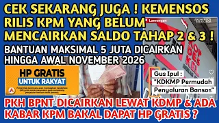 UPDATE INFO TERBARU HARI INI❗️PKH BPNT DICAIRKAN DI KDMP, BANTUAN HP GRATIS, CEK KKS SEKARANG JUGA❗️
