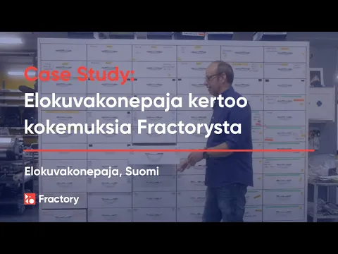 Metallityöt verkossa: Elokuvakonepaja x Fractory