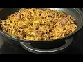Download Lagu Stir Fried Noodles Veggies and Brisket!