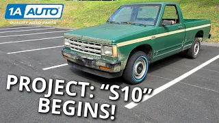 Our New Project 1987 Chevy S10 Sat So Long, It Grew Moss. Literally.