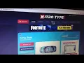 So Travis Friended me Nitro Type
