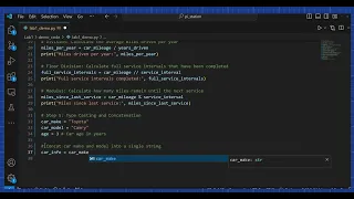 Python Type Casting and String Concatenation Working with Different Data Types Step 5