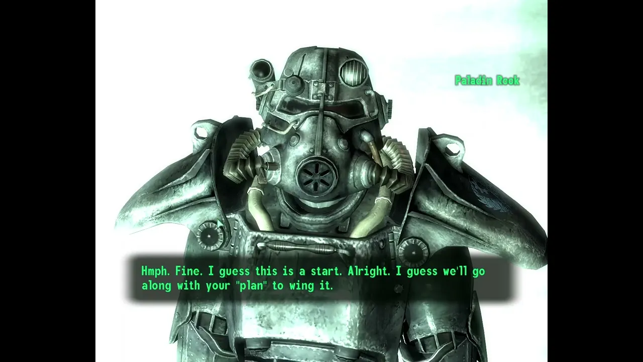 Paladin Rook - Mothership Zeta Add-On Prison Break - Fallout 3
