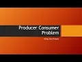 Producer consumer problem using java threads