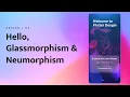 Flutter Glassmorphism UI Buttons With Example Code