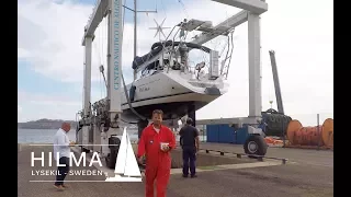 Hilma Sailing, fishing net stuck in the propeller in Portugal, Ep 8