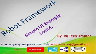 Robot Framework Tutorial - Python