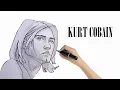 How to Draw Kurt Cobain