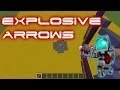 Minecraft Redstone Tutorial Explosive Arrows