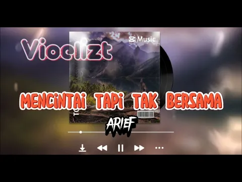 Download MP3 Arief - Mencintai Tapi Tak Bersama | Lirik ( Original Version )