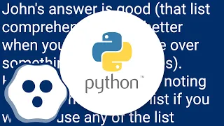Generator expressions vs list comprehensions