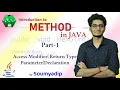 5 Method in Java Part 1 Parameter Return Type Declaration Println