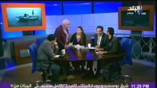 انسحاب ليلى سامى من الهواء بسبب اهانة احمد دومة للرئيس 