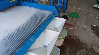 طاوله شاكر او طاوله تصفية التراب المطحون الجهاز تم تصنيعها من قبلي سهل جدا 