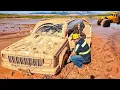 Stuck In Concrete World s Worst Mud Trap
