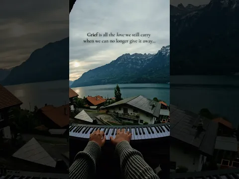 my most emotional piece.. ๐โค๏ธโ๐ฉน #grief #nature #power #music #switzerland