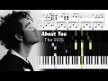Download Lagu The 1975 - About You - Piano Tutorial with Sheet Music