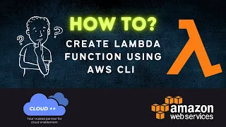 AWS Certifications Training How to create AWS Lambda using AWS CLI