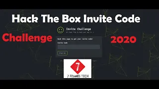 How To Get Hack The Box Invite Code 2020