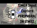 TIMER PERIPHERAL INPUT CAPTURE MODE STM32 Register Description PWM INPUT MODE STM32F103