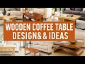 Wooden coffee table design and ideas JDwoodcraftandidea