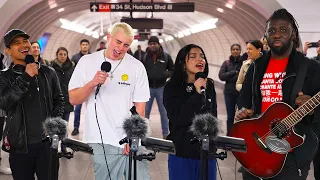 I Made Random People Sing in the Subway for the First Time