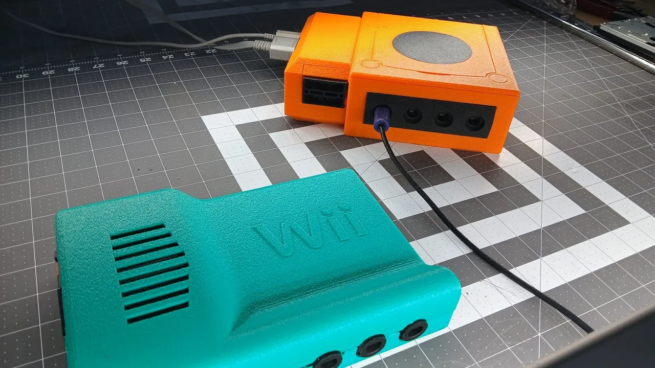 Homebrew Wii GameCube Case
