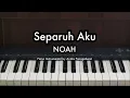 Download Lagu Separuh Aku - Noah | Piano Karaoke by Andre Panggabean