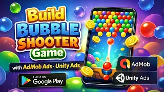 Make bubble shooter game in unity Create bubble shooter game unity source code free download
