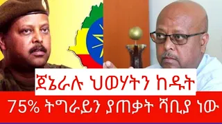 ሌ ጀኔራል ፃድቃን ትግራይን ያጠቃት ሻቢያ ነው ታደሰ ወረደን መቀየር ይፈልጋሉ ለትግራይ ውድቀት ህወሃት አለበት አሉ Ethiopia Abiy Fanonews 