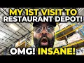 I Went to RESTAURANT DEPOT for the First Time TOTAL CHAOS