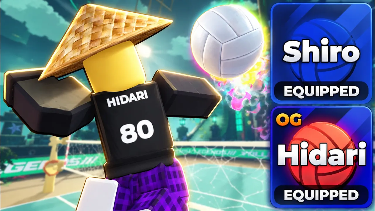 Hidari +170% Spike Power is UNFAIR in Volleyball Legends...