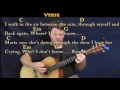 Round Here (Counting Crows) Guitar Cover Lesson with Chords/Lyrics - Munson
